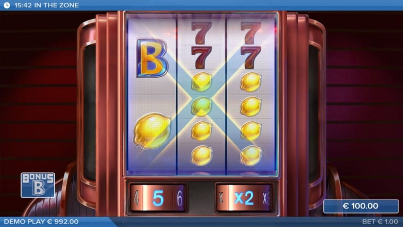 In the Zone slot screen 6