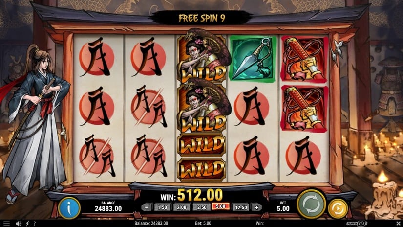 Ronin’s Honour slot screen 8