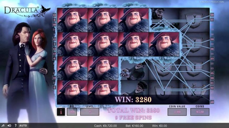 Dracula slot screen 1