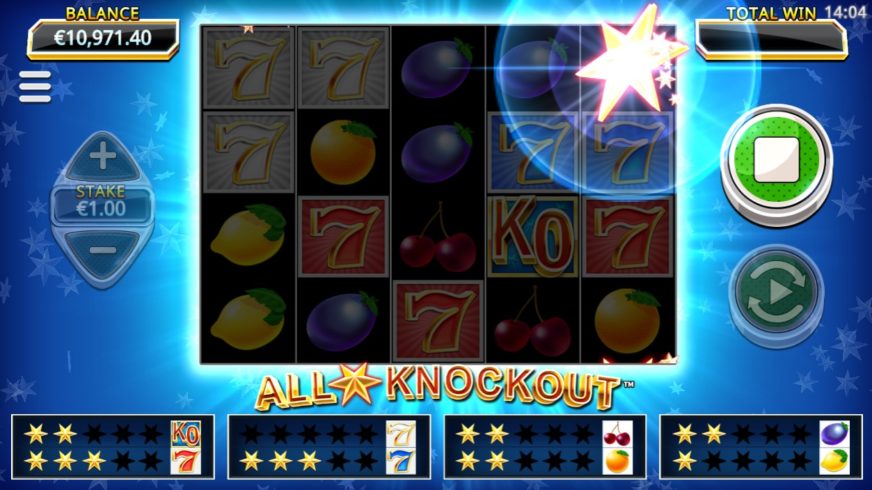 All Star Knockout slot screen 3