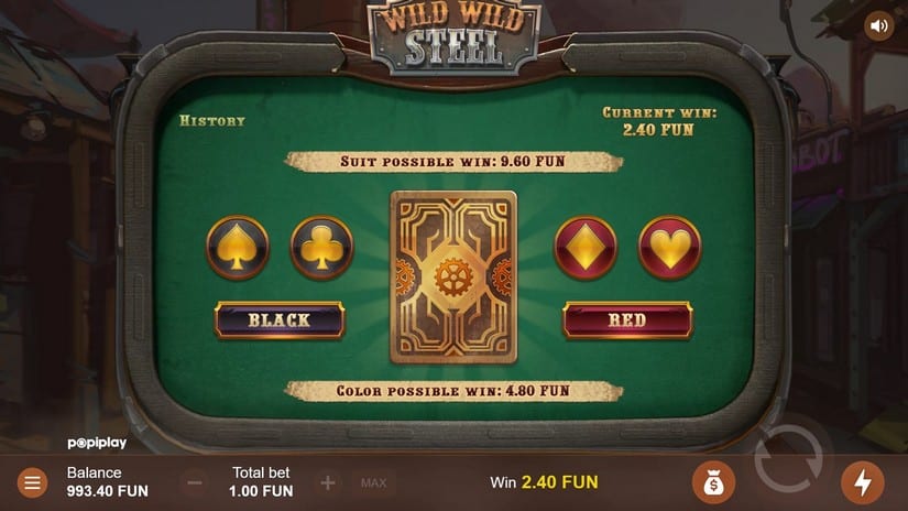 Wild Wild Steel slot screen 3