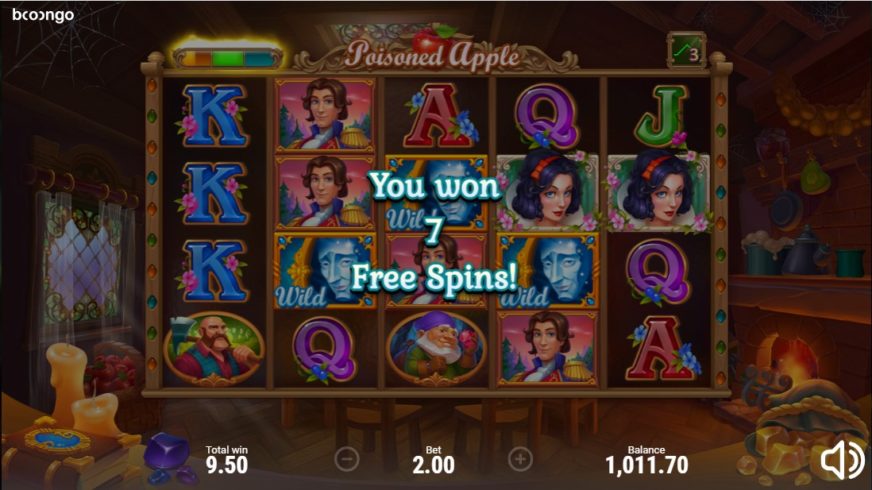 Poisoned Apple slot screen 3