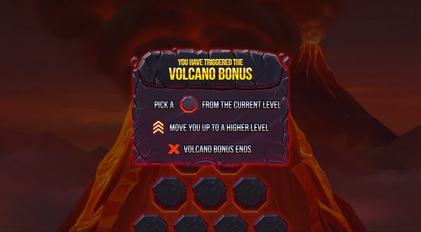 Mount Magmas (Jackpots) slot screen 2