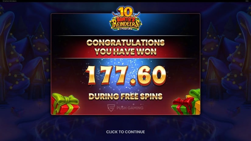 10 Santa’s Reindeers slot screen 5