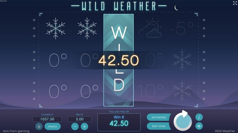 Wild Weather slot screen 3