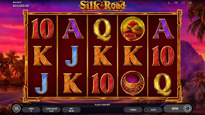 Silk Road slot screen 1