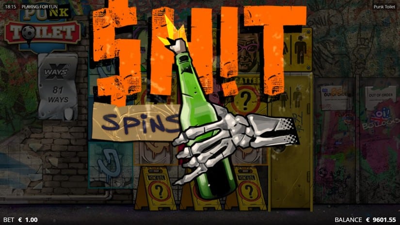 Punk Toilet slot screen 5