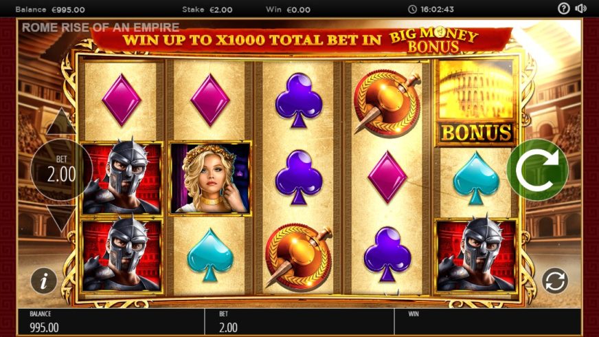 Rome: Rise of an Empire slot screen 1