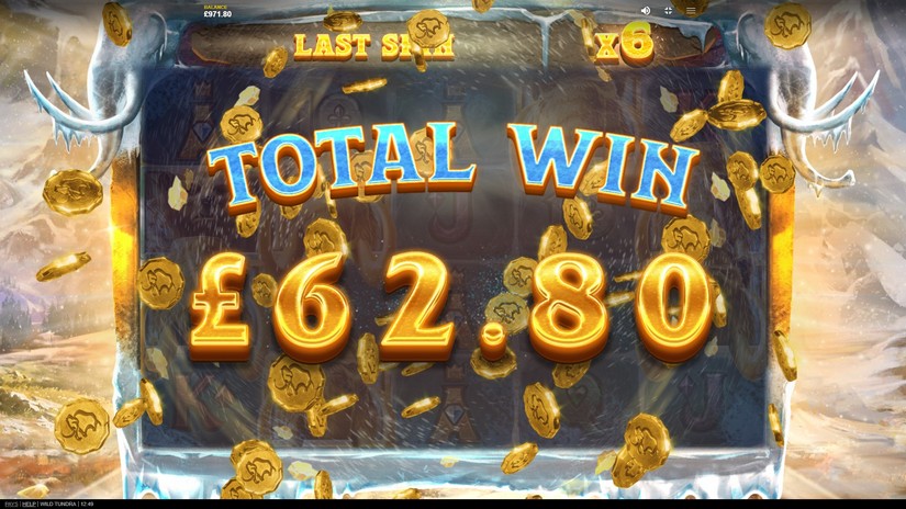 Wild Tundra slot screen 9