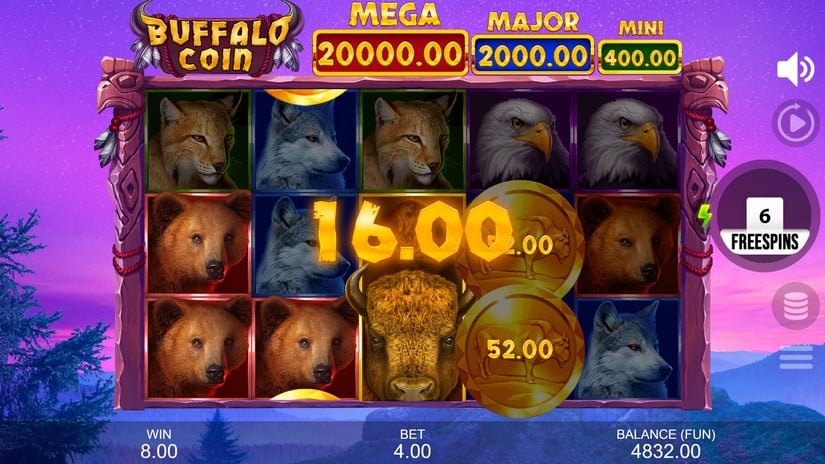 Buffalo Coin: Hold The Spin slot screen 5