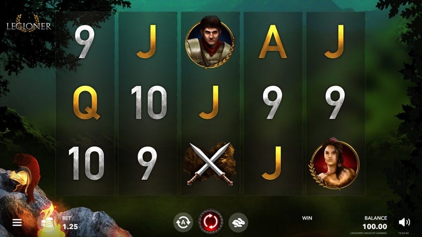 Legioner slot screen 1