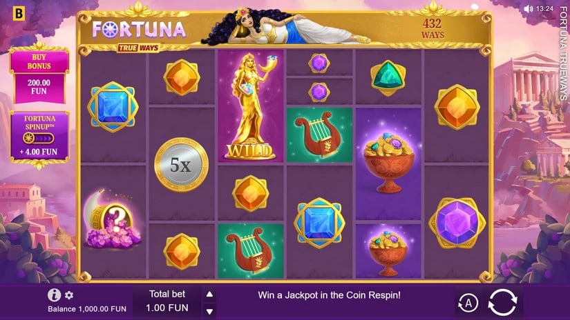 Fortuna Trueways slot screen 1