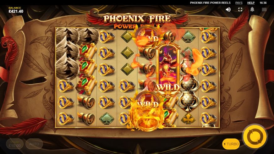 Phoenix Fire Power Reels slot screen 4