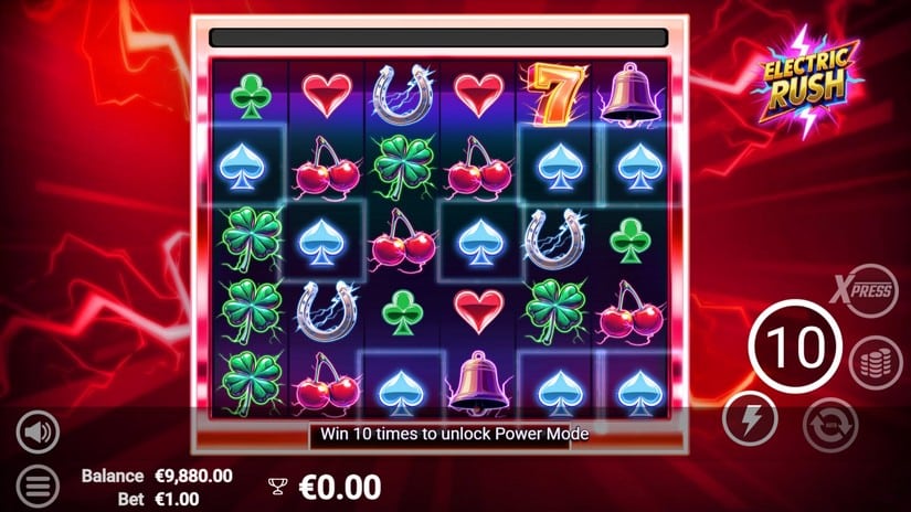 Electric Rush slot screen 3