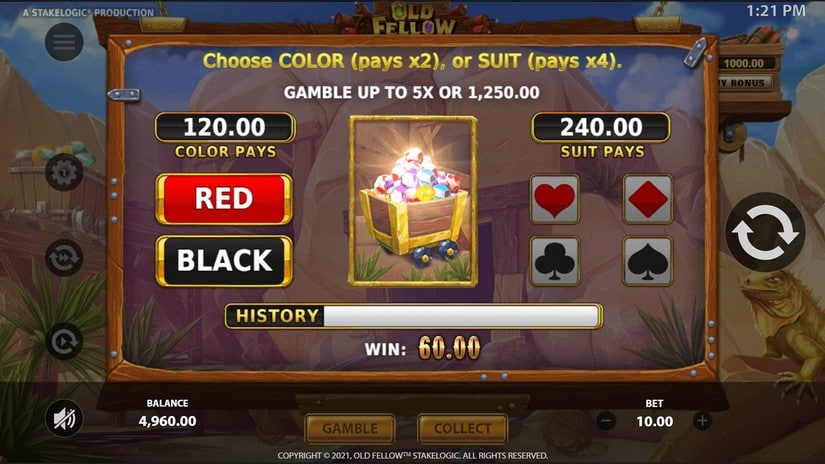 Old Fellow slot screen 3