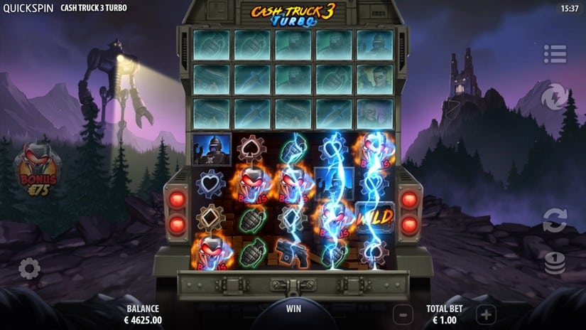 Cash Truck 3 Turbo slot screen 2