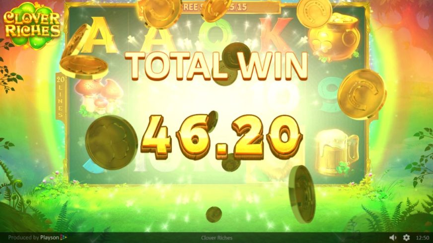 Clover Riches slot screen 5