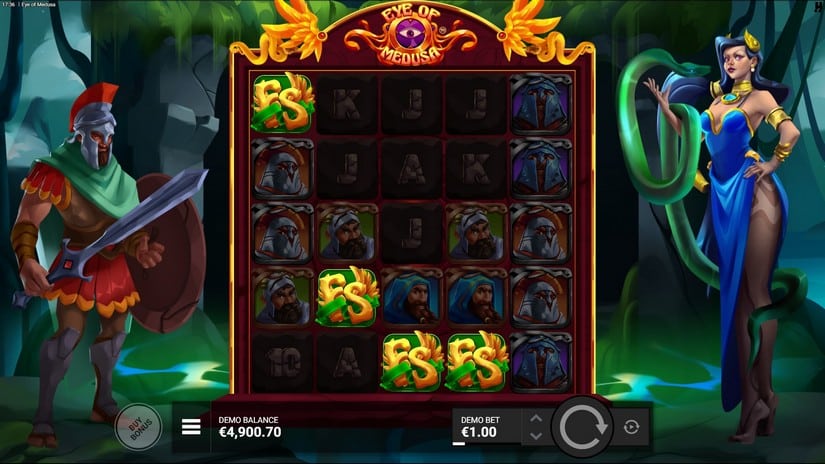 Eye of Medusa slot screen 2