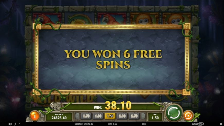 Rainforest Magic slot screen 5