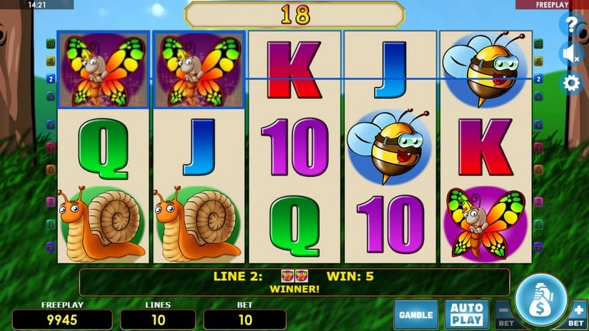 Crazy Bee slot screen 3