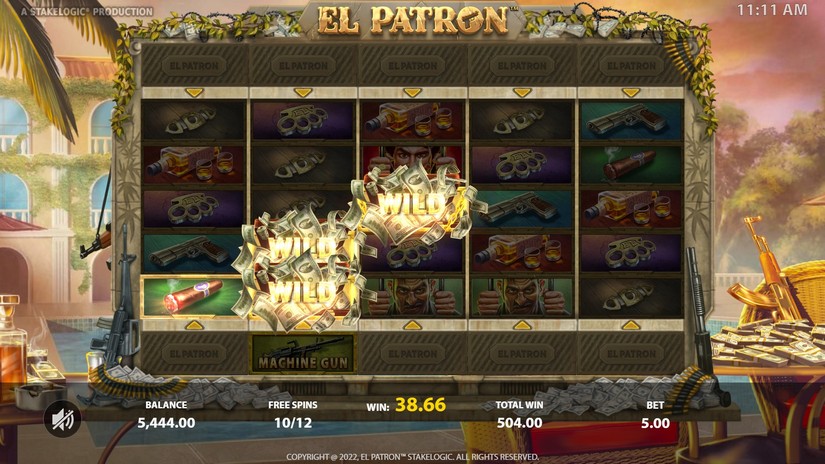 El Patron slot screen 7