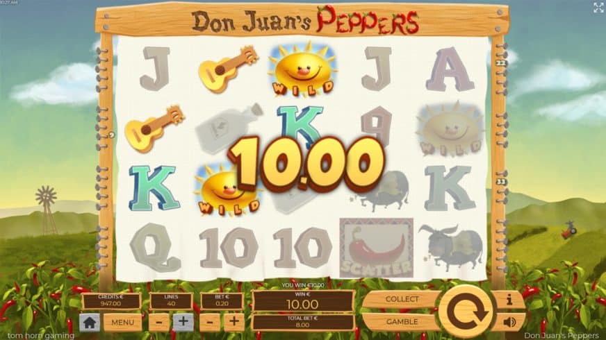 Don Juan Peppers slot screen 3