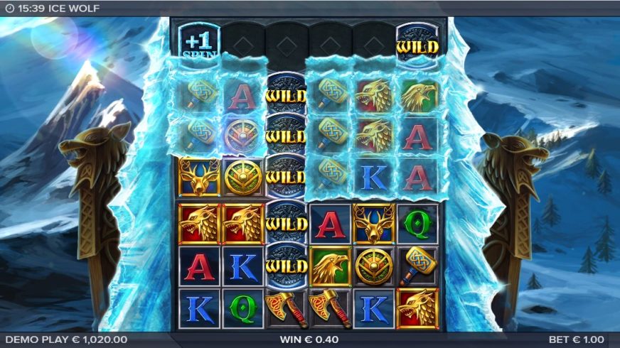 Ice Wolf slot screen 2
