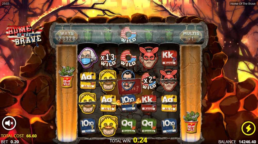 Home of the Brave slot Nolimit City