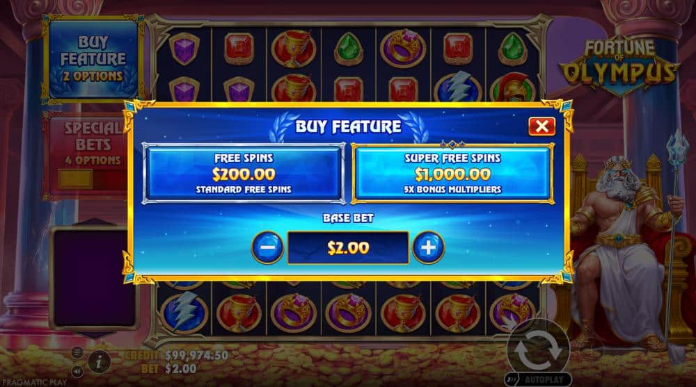 Fortune of Olympus slot free play