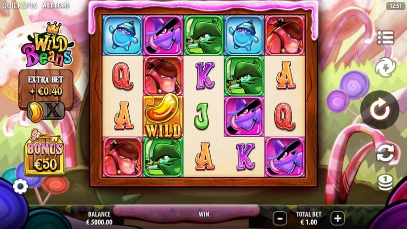 Wild Beans slot screen 3