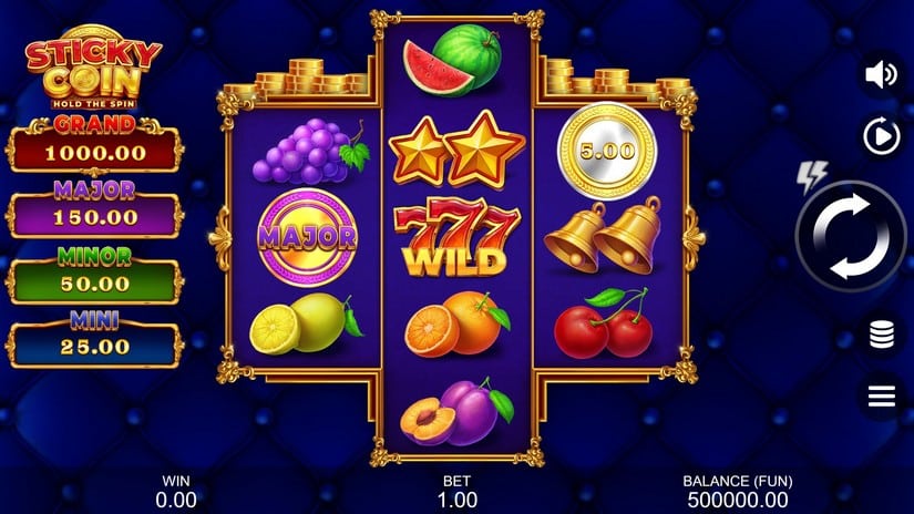 Sticky Coin: Hold The Spin slot screen 1