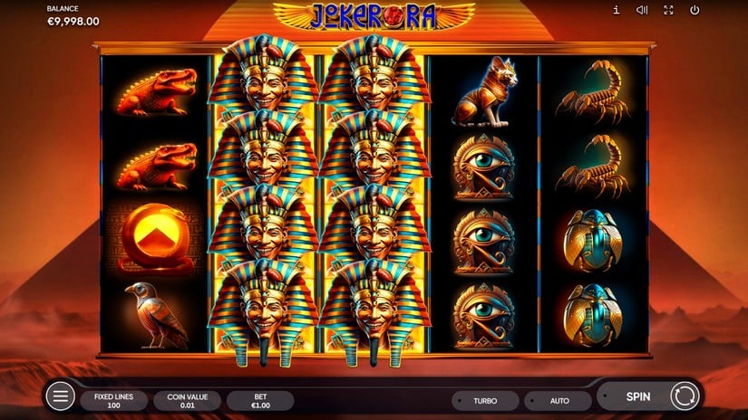 Joker Ra slot screen 2