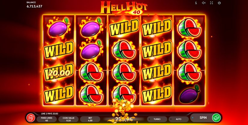 Hell Hot 40 slot screen 3