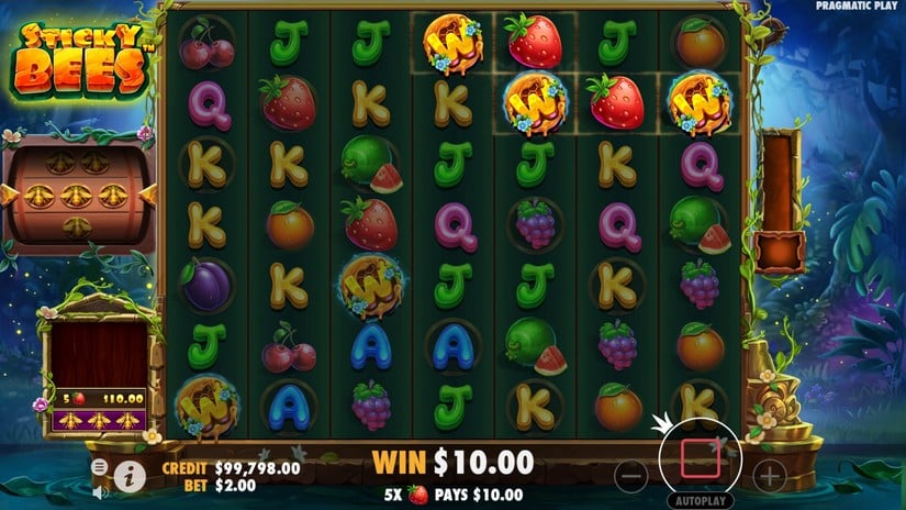 Sticky Bees slot screen 5