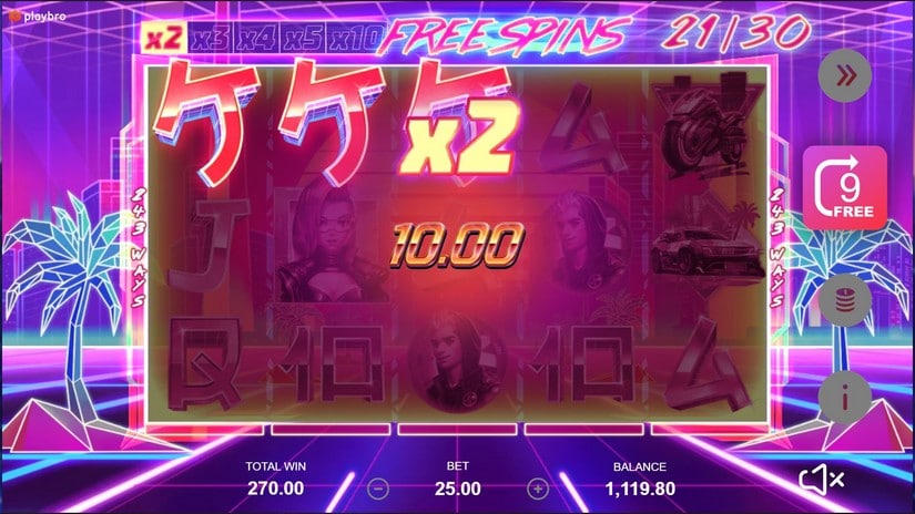Cyberprize slot screen 5