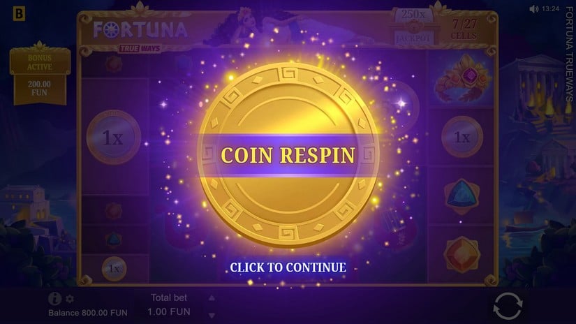 Fortuna Trueways slot screen 2