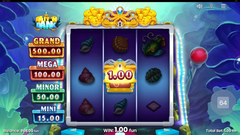 Bait ‘n’ Bank slot screen 5