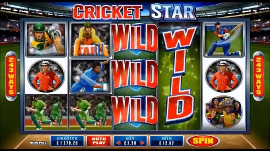 Cricket Star slot screen 3