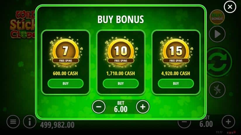 Wild Sticky Clover slot screen 5