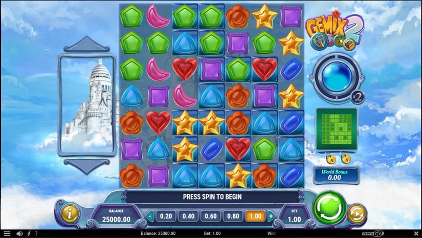 Gemix 2 slot screen 1