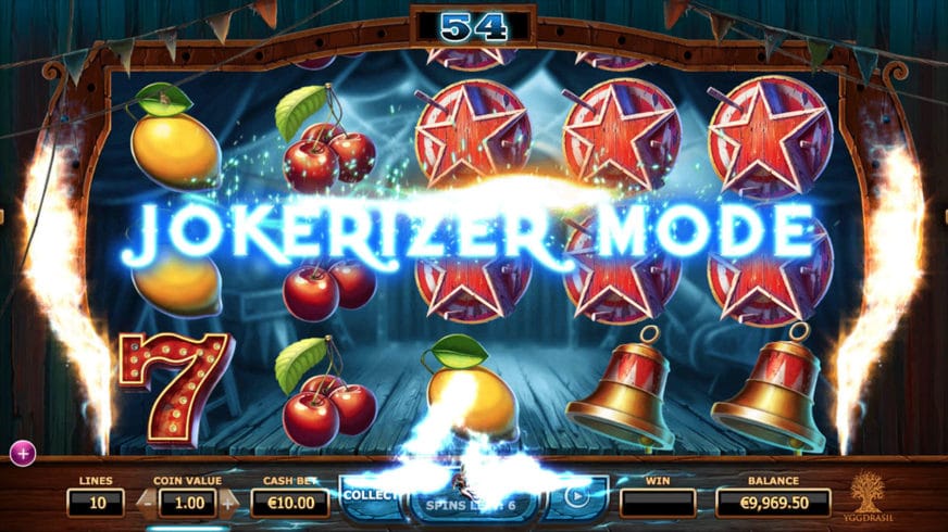 Wicked Circus slot screen 3