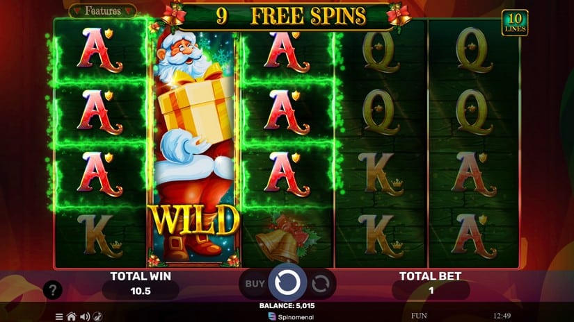 Wild Santa 2 slot screen 5