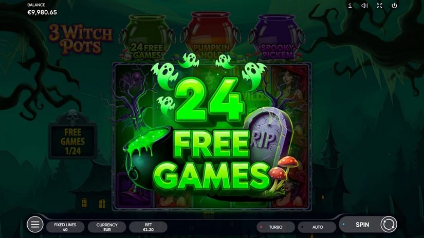 3 Witch Pots slot screen 4