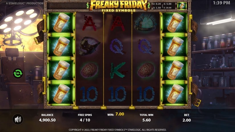 Freaky Friday Fixed Symbols slot screen 5