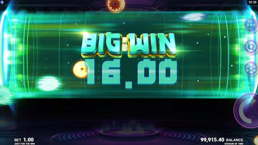 Shogun of Time slot screen 6