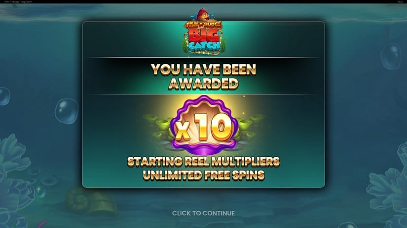 Fish ‘n’ Nudge Big Catch slot screen 3