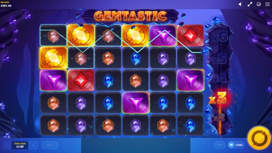 Gemtastic slot screen 3