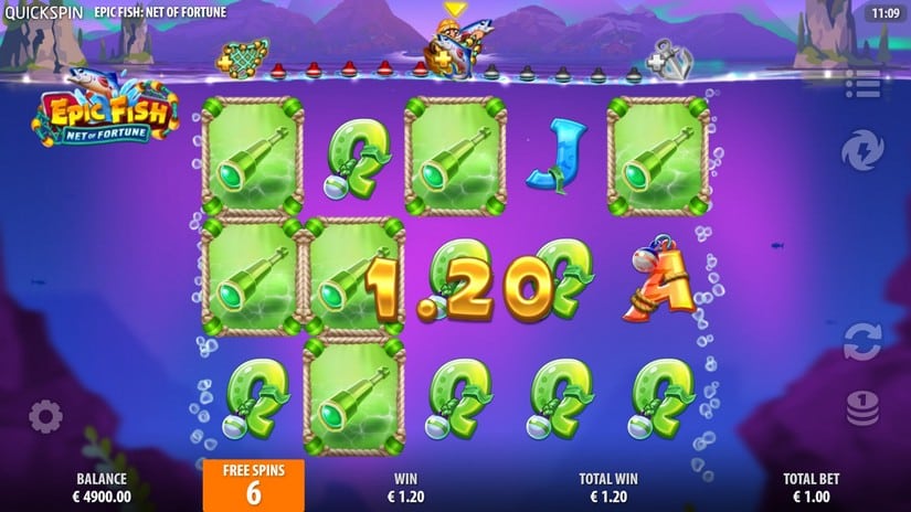 Epic Fish Net of Fortune slot screen 3