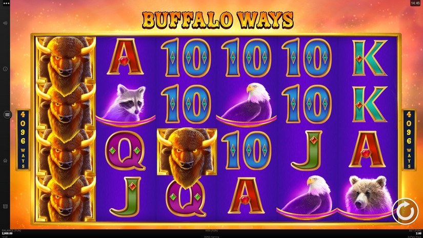Buffalo Ways slot screen 1