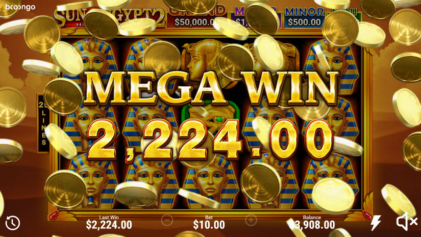 Sun of Egypt 2 slot screen 4